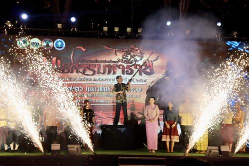 พิธีเปิดงานเทิดพระเกียรติสมเด็จพระนเรศวรมหาราชประจำปี พ.ศ. 2567