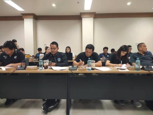 เข้าร่วมประชุม ปรึกษาหารือและจับสลากแบ่งสายการแข่งขันกีฬานักเรียน นักศึกษาแห่งชาติครั้งที่ 45 รอบคัดเลือกตัวแทนเขตการแข่งขันกีฬาที่ 7 “สามยุคเกมส์“ 