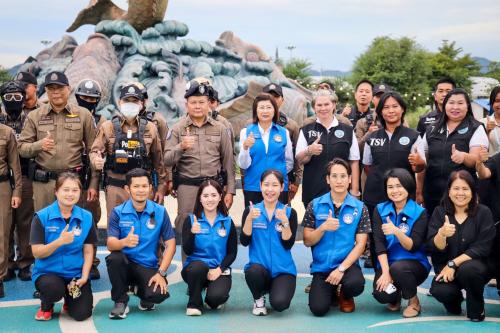 เข้าร่วมปล่อยแถวสร้างความเชื่อมั่นด้านการท่องเที่ยวในห้วงเทศกาลลอยกระทง ประจำปี 2568 โดยมี พล.ต.ต.เศรษฐศักดิ์ ยิ้มเจริญ ผู้บังคับการตำรวจท่องเที่ยว 3 เป็นประธานปล่อยแถวฯ
