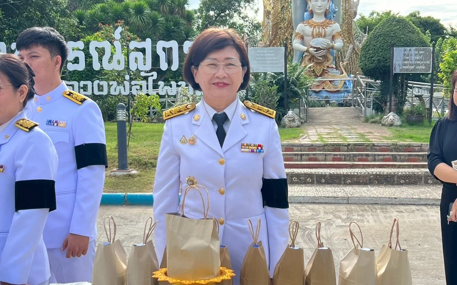 จังหวัดกาญจนบุรี จัดพิธีบำเพ็ญกุศล ในวาระครบ 7 วัน (สัตตมวาร) แห่งการสิ้นพระชนม์ ถวายเป็นพระกุศลแด่สมเด็จพระเจ้าลูกเธอ เจ้าฟ้าพัชรกิติยาภา นเรนทิราเทพยวดีก