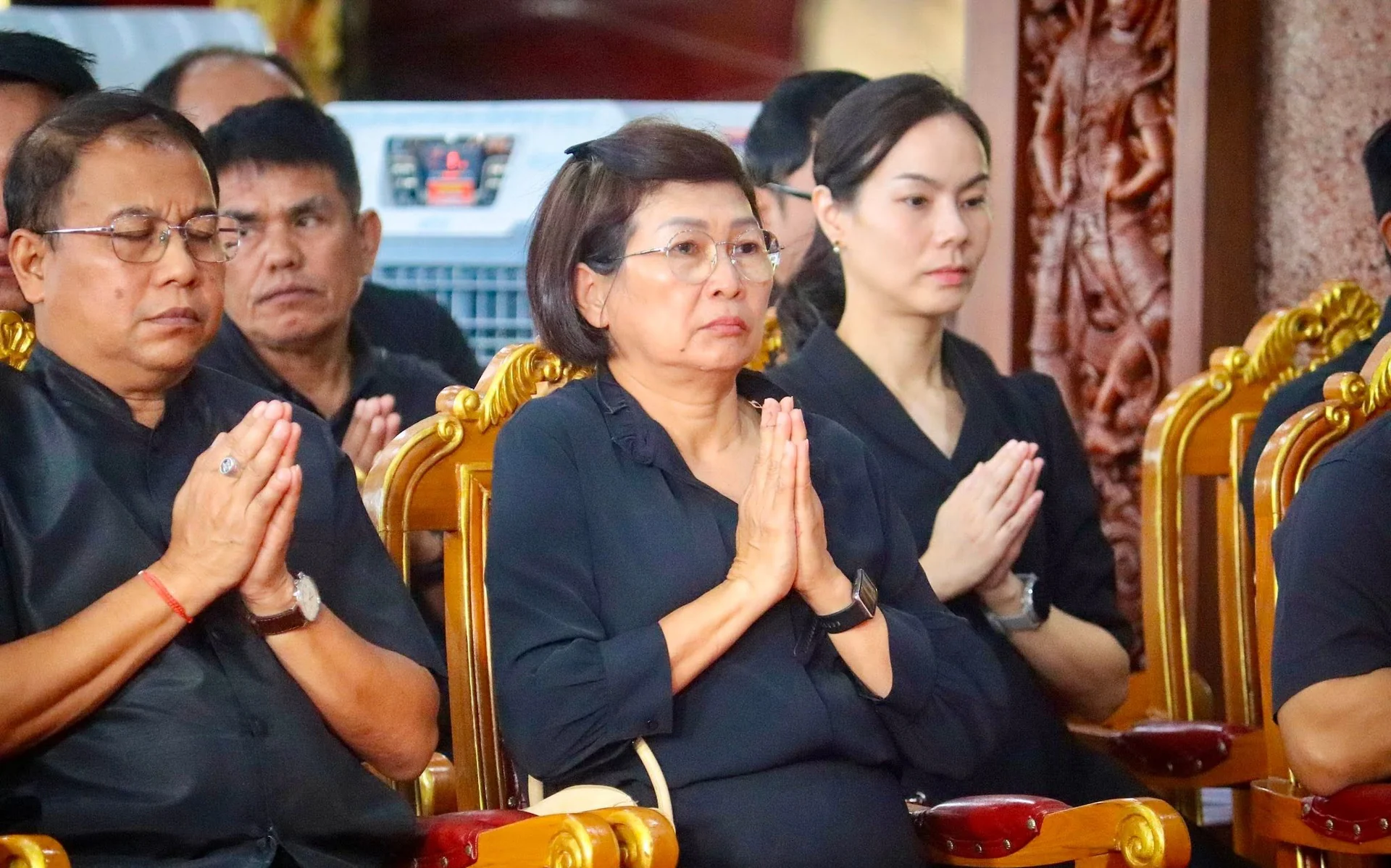 จังหวัดกาญจนบุรี จัดพิธีบำเพ็ญกุศลสวดพระอภิธรรม เพื่ออุทิศถวายพระกุศลแด่สมเด็จพระเจ้าลูกเธอ เจ้าฟ้าพัชรกิติยาภา นเรนทิราเทพยวดีกรมหลวงราชสาริณีสิริพัชร มหา