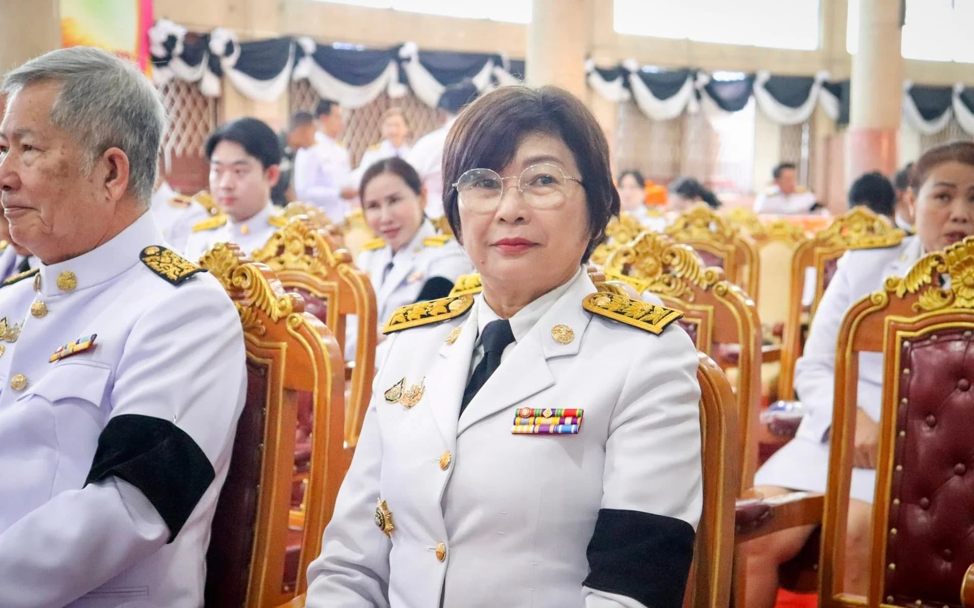 จังหวัดกาญจนบุรี จัดพิธีบำเพ็ญและทำบุญตักบาตร ในวาระครบ 15 วัน (ปัณรสมวาร) แห่งการสิ้นพระชนม์ ถวายเป็นพระกุศลแด่สมเด็จพระเจ้าลูกเธอ เจ้าฟ้าพัชรกิติยาภา นเร